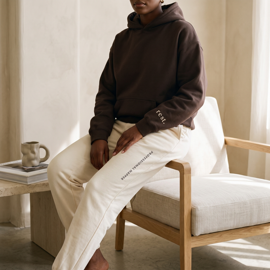 Quiet Era Oversized Hoodie – Cozy Fleece Loungewear